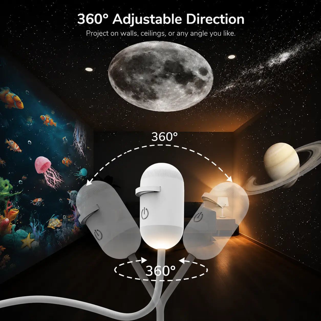 Solivue™ - Galaxy Ceiling Projector