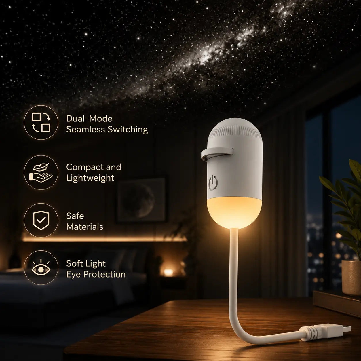 Solivue™ - Galaxy Ceiling Projector